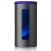 LELO - MASTURBATEUR F1S V2 AVEC TECHNOLOGIE SDK BLEU ET MÉTAL