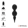 RITHUAL - BALLES DE KEGEL VIBRANTES RECHARGEABLES NISHA NOIRES