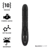 BLACK&SILVER - KENJI STIMULATING VIBE WATCHME TECHNOLOGIE SANS FIL COMPATIBLE