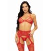 LEG AVENUE - ENSEMBLE TROIS PIÈCES SOUTIEN-GORGE
