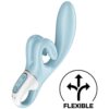 SATISFYER - VIBRATION DE LAPIN TOUCH ME BLEU