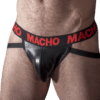MACHO - MX25RC JOCK CUIR ROUGE S