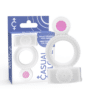 CASUAL LOVE - BAGUE TRANSPARENTE DOUBLE PLAISIR