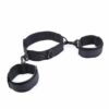 OHMAMA FETISH - COLLIER EN NYLON AVEC RETENUES POIGNETS