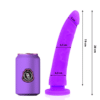 DELTA CLUB - JOUETS DONG VIOLET SILICONE 20 CM -O- 4 CM