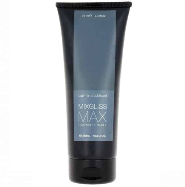 MIXGLISS - LUBRIFIANT ANAL NATUREL BASE D'EAU MAX 70 ML
