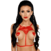 ME-SEDUCE - HARNAIS 13 ROUGE TAILLE S/M