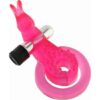 SEVEN CREATIONS - ANNEAU DE PÉNIS ET TESTICULES PAPILLON ROSE
