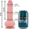 ROCKARMY - SILICONE LIQUIDE PREMIUM MUSTANG RÉALISTE 18 CM -O- 4.14 CM
