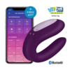 SATISFYER - APPLICATION DOUBLE JOY CON VIOLET