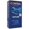 CONTROL - DUO NATURA 2-1 CONSERVATEUR + GEL 6 UNITÉS