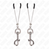 KINK - PINCE À METON CROCHET FIN ARGENT 7 CM