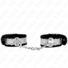 KINK - APPUI-POIGNETS FINS NOIR / ARGENT 30 X 4 CM