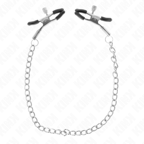 KINK - PINCES À TÉLÉMONS À CHAÎNE FINE 30 CM